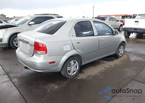2004 Chevrolet Aveo from USA, damaged, VIN KL1TD52604B193137